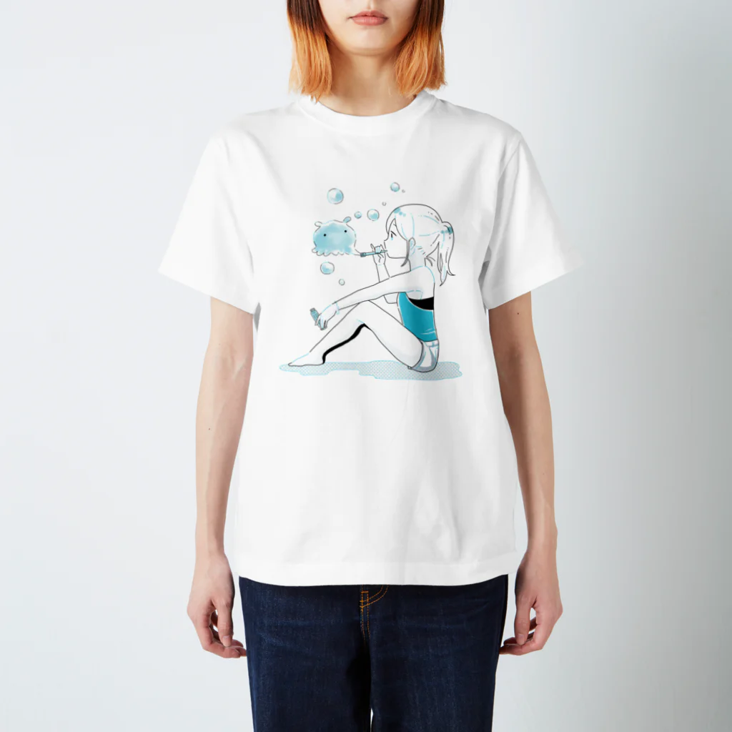 めんだこラボのしゃぼん スタンダードTシャツ