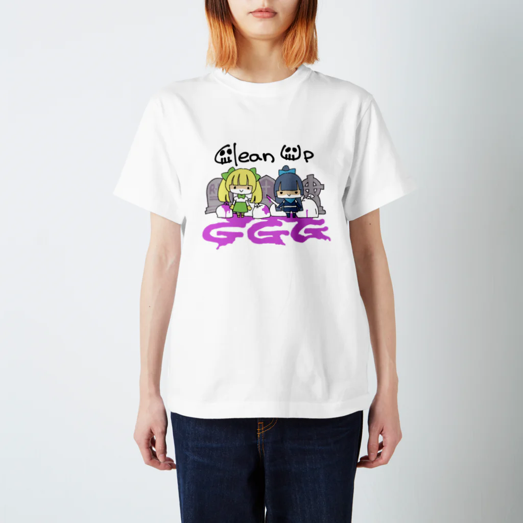 GGG official shopのclean up GGG スタンダードTシャツ