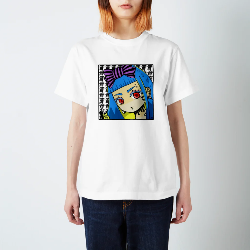 game._.nekoの音女子 Regular Fit T-Shirt