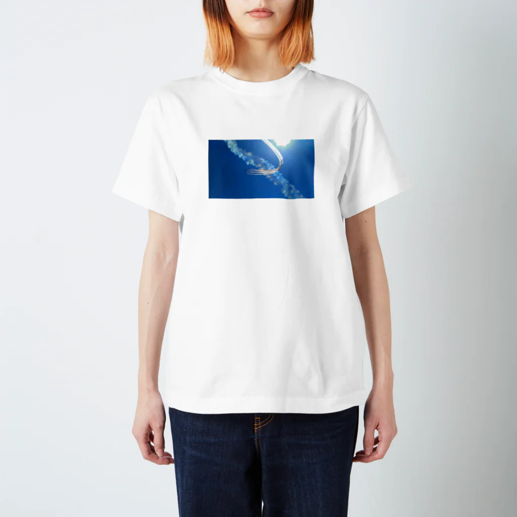 空のブルーインパルス スタンダードTシャツ