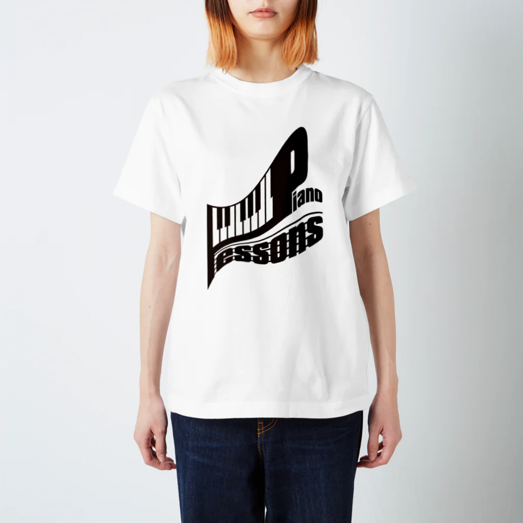 AURA_HYSTERICAのPIANO_LESSONS スタンダードTシャツ