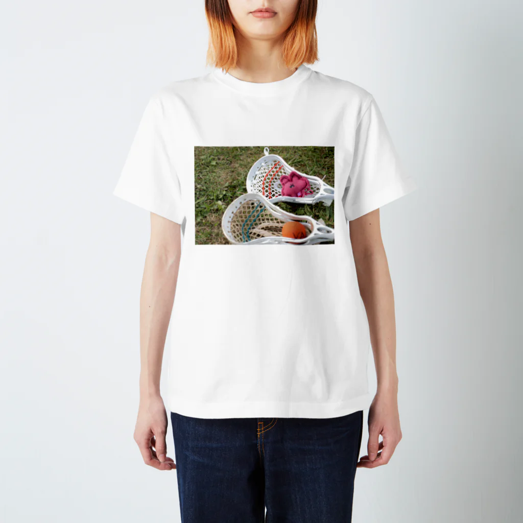 ふっかふっかひゅーんのよしよしくん スタンダードTシャツ