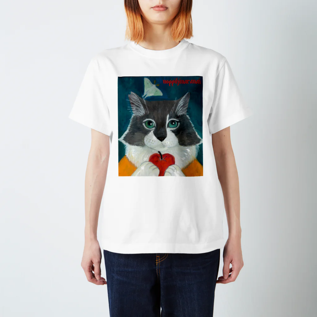 のっぴきならない。ラインスタンプ発売中ののっぴきならない/保護猫タケル スタンダードTシャツ