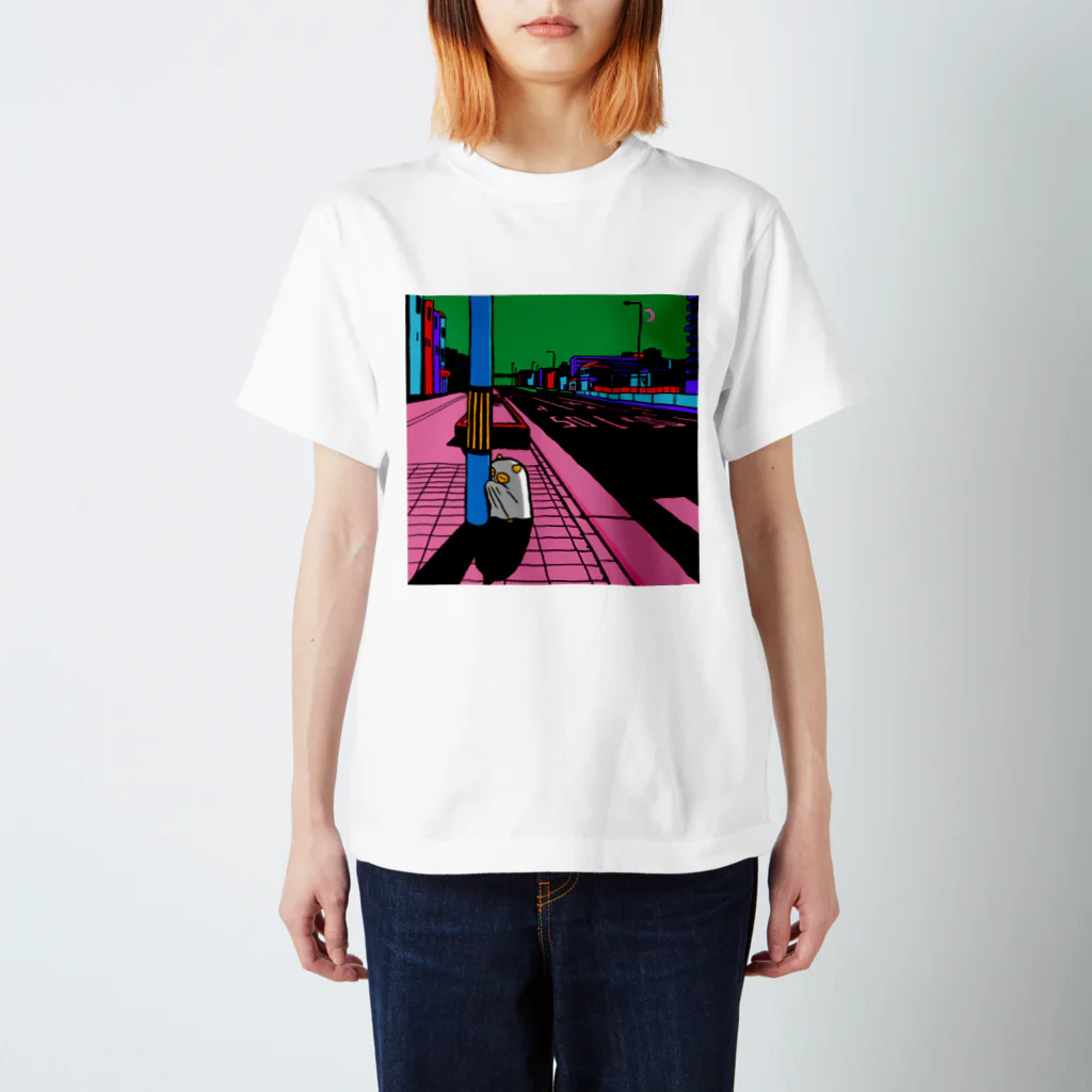 原田ちあきのもうどくと夜 スタンダードTシャツ