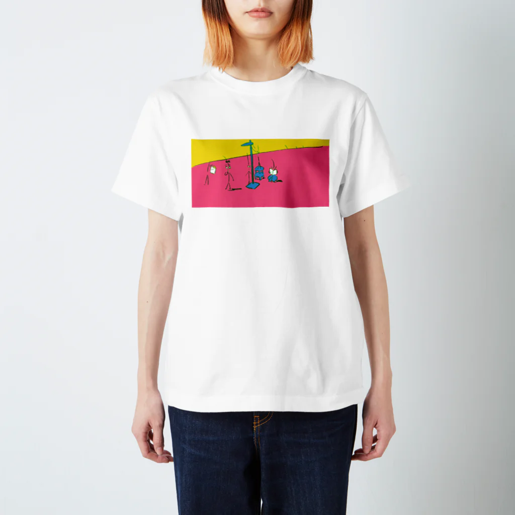 poyosumiのむだげちゃん身体測定 Regular Fit T-Shirt