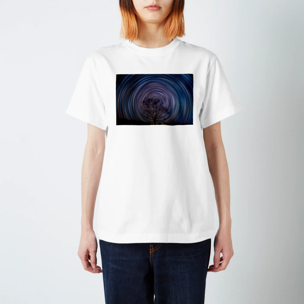 816photographyのcolorful star trails Regular Fit T-Shirt