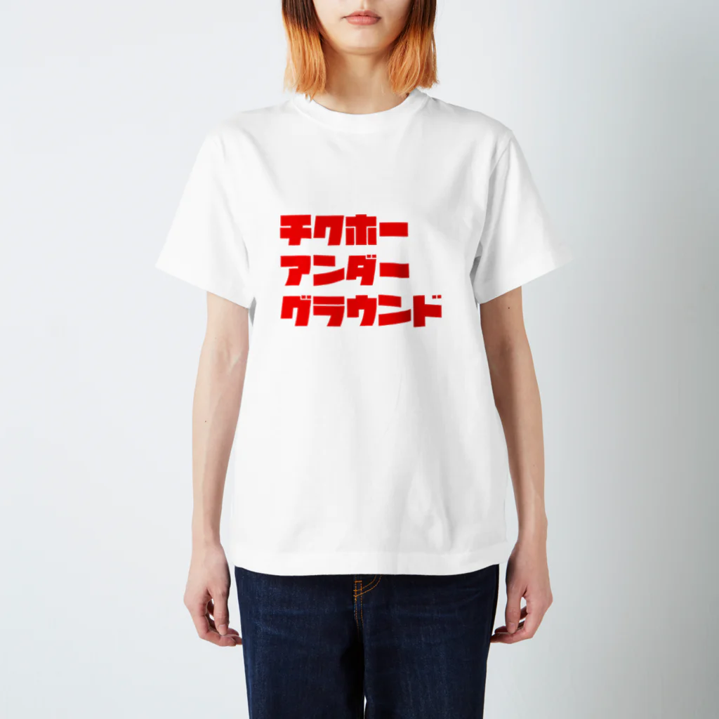 チクホーアンダーグラウンドのチクホーアンダーグラウンド Regular Fit T-Shirt