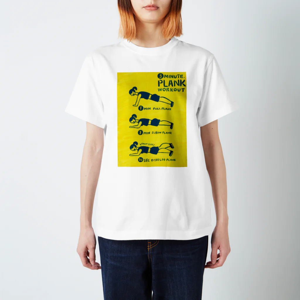 YA MARKETの3minutes plunk Regular Fit T-Shirt