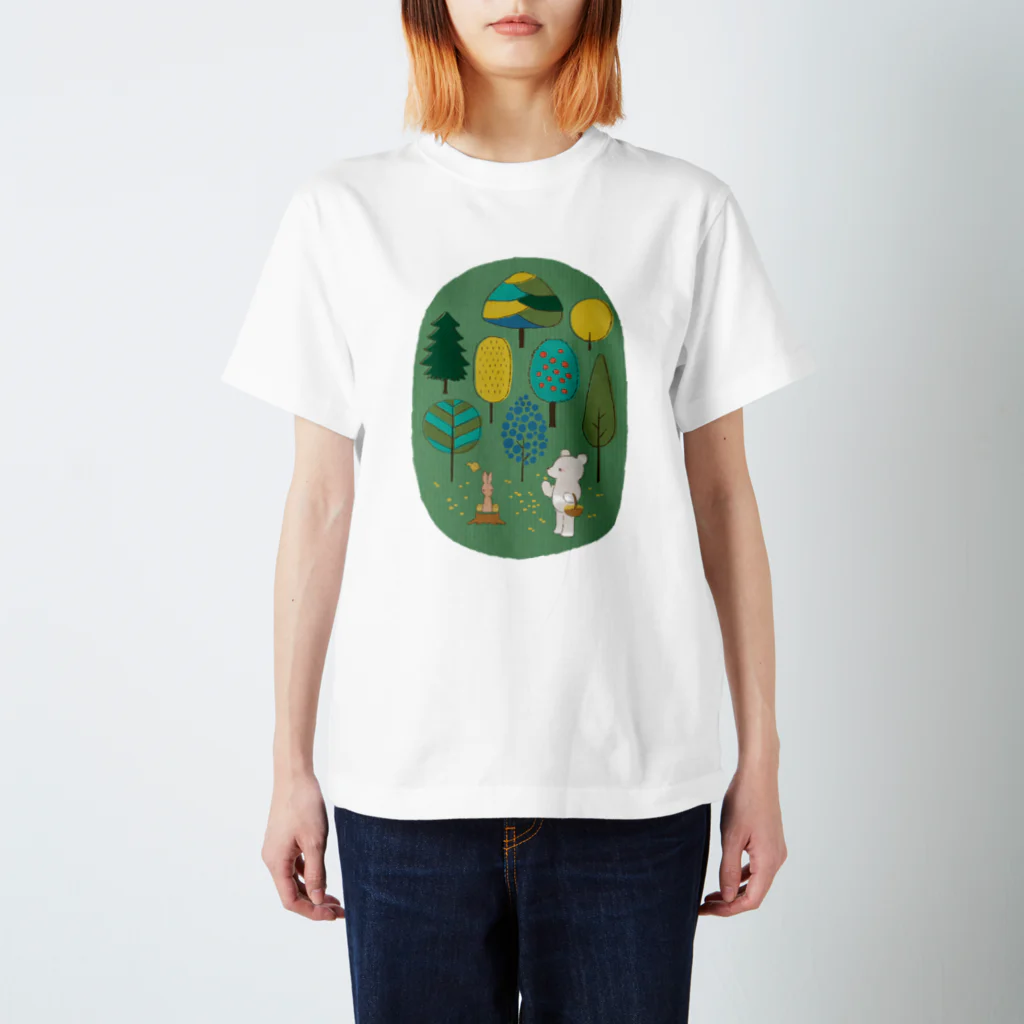 Haijiの動物園の森のソラくん スタンダードTシャツ