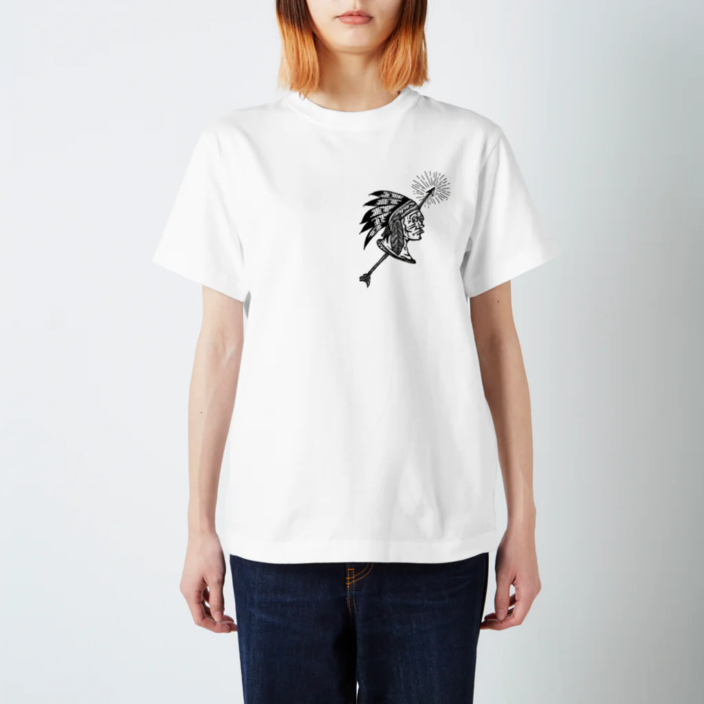 khdrawingのいんでぃあん Regular Fit T-Shirt