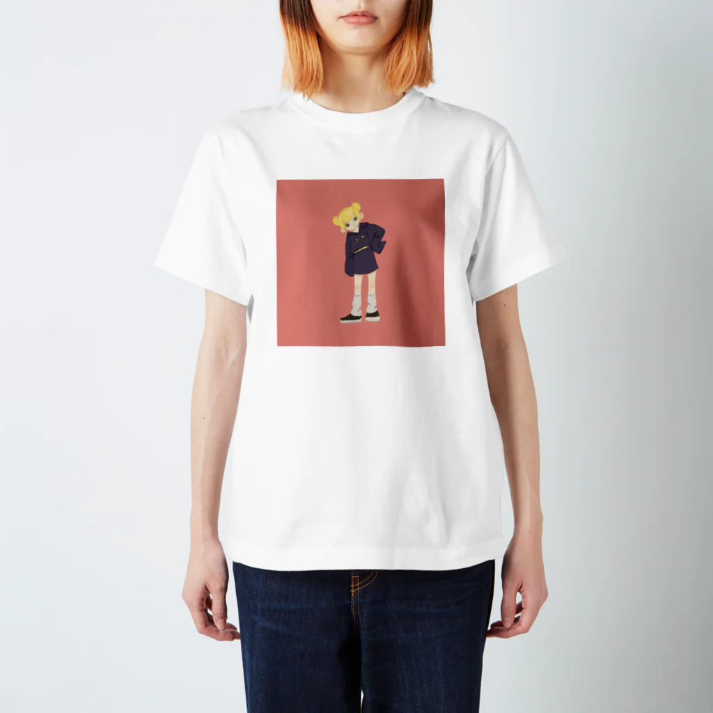 めこのお団子の女の子 Regular Fit T-Shirt