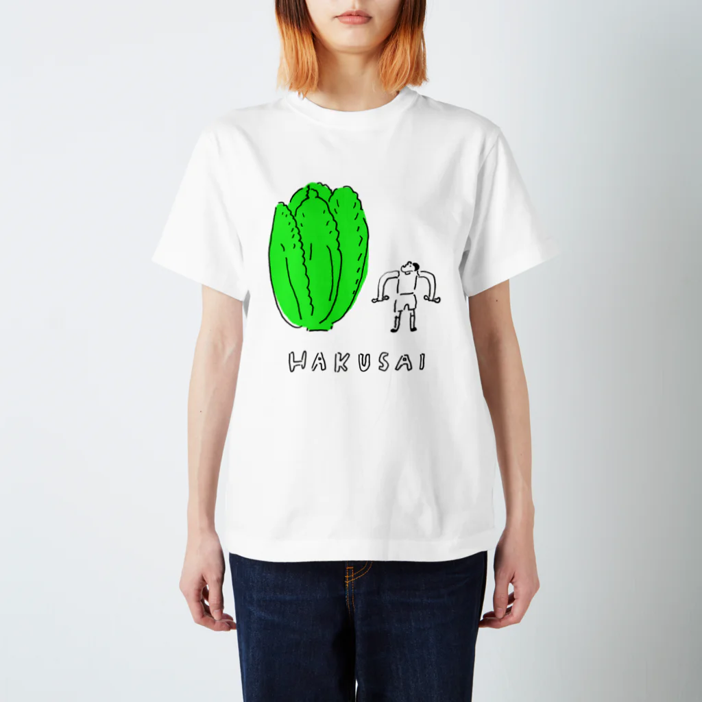 よこづな文庫のHAKUSAI スタンダードTシャツ