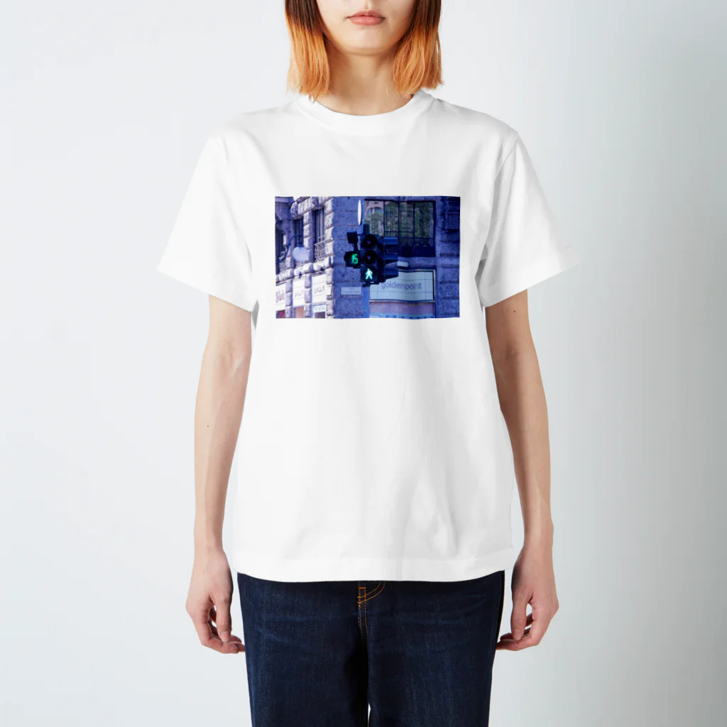 depth blueの15 seconds Regular Fit T-Shirt