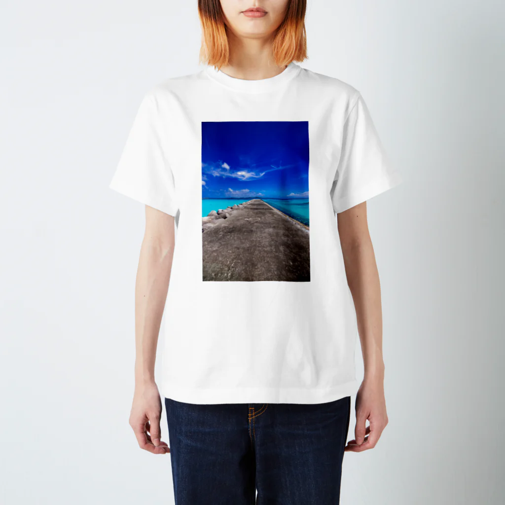 bun photographyの伊平屋島 Regular Fit T-Shirt