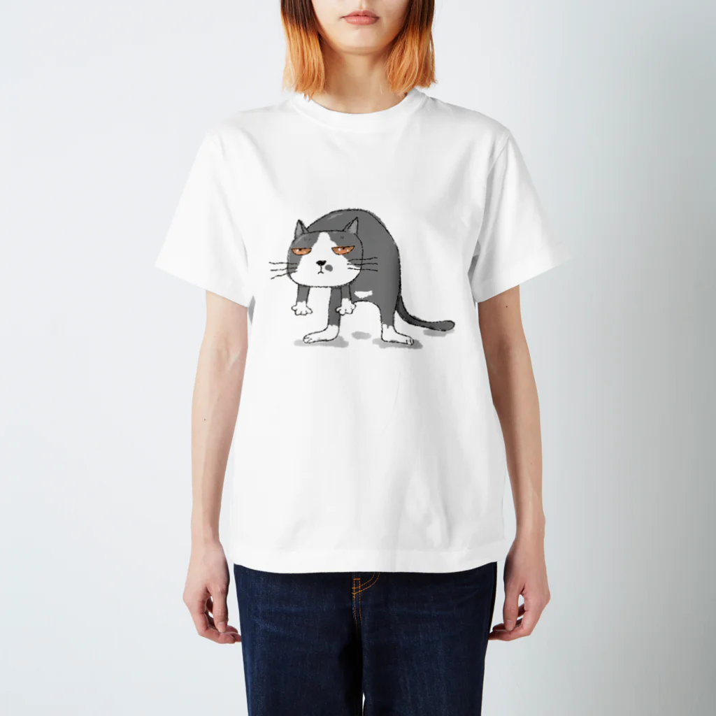 Yoshisyanの猫背 スタンダードTシャツ