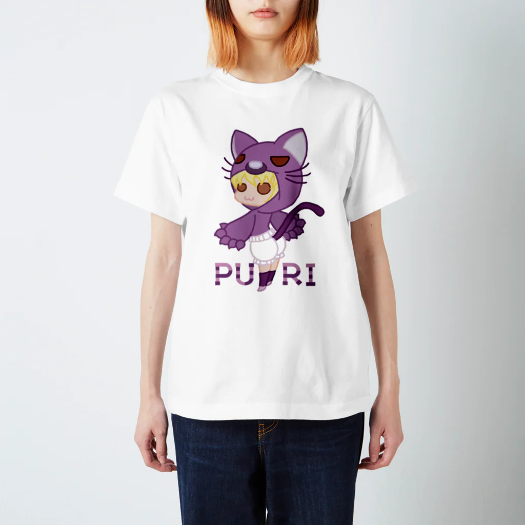 ウサネコのぷり☆ネコちゃん Regular Fit T-Shirt