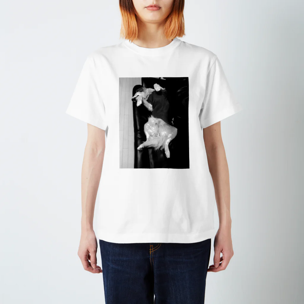 omumoeの店の実家の犬（きらら） Regular Fit T-Shirt