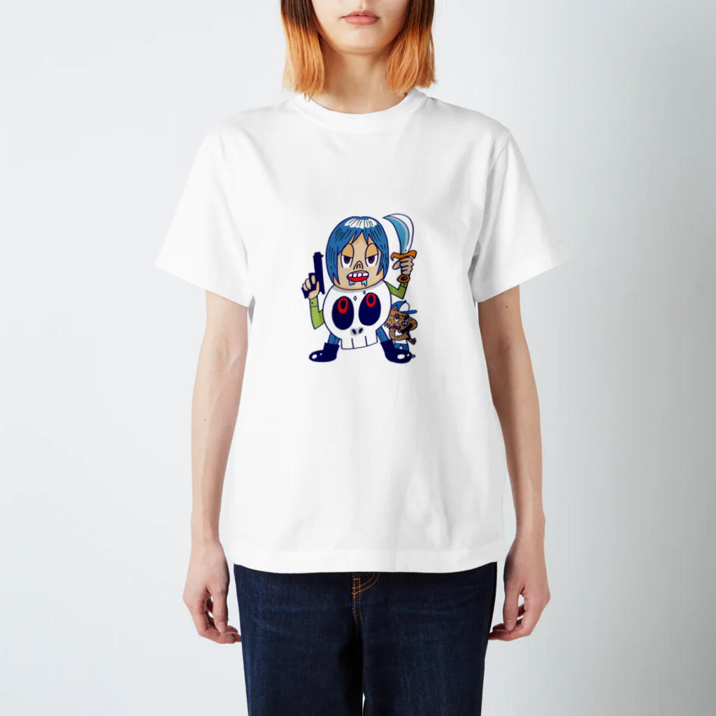 ふくたつショップのブルーヘッド スタンダードTシャツ