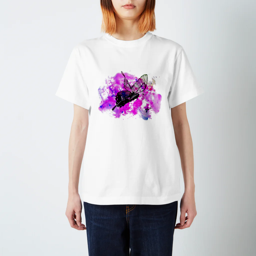 mokamashuのbutterfly Regular Fit T-Shirt