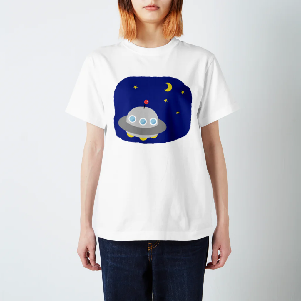 medamayaki-koのUFO スタンダードTシャツ