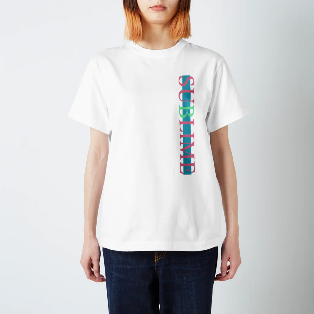 しっきーのレトロロゴ Regular Fit T-Shirt