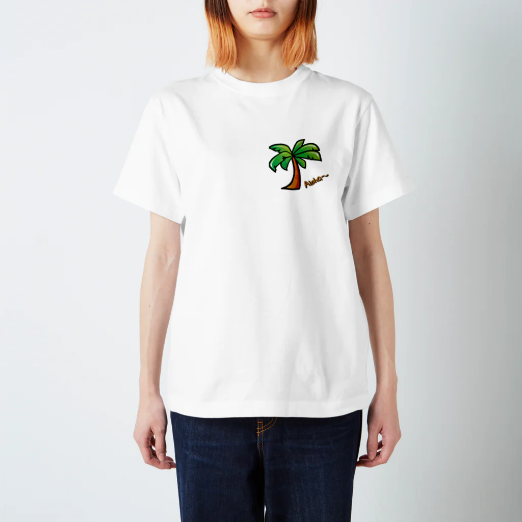 alooohaのハワイアンシリーズ Regular Fit T-Shirt