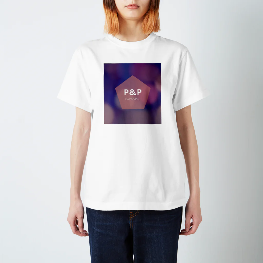 P&PのP&P&T スタンダードTシャツ