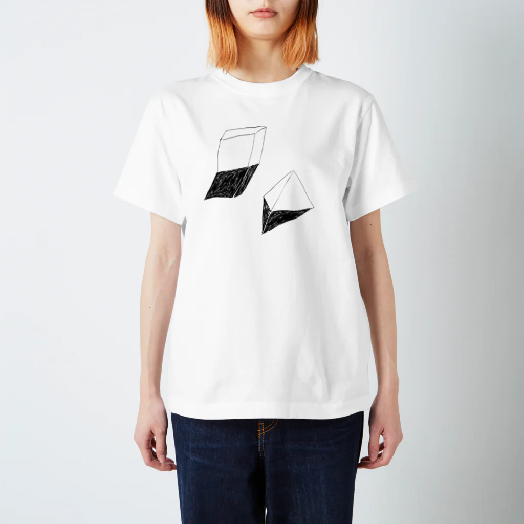 aki_ishibashiの存在の証明 Regular Fit T-Shirt