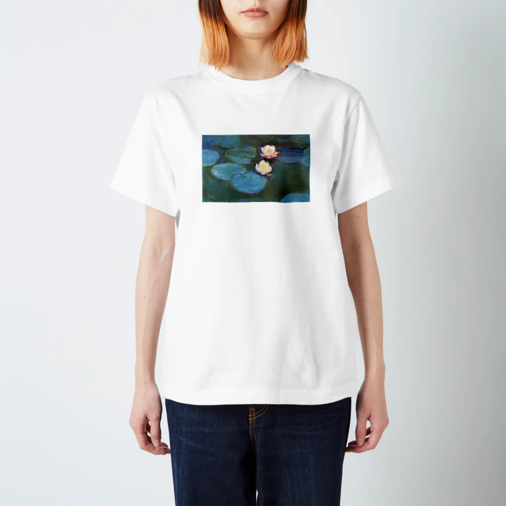 Art Baseの クロード・モネ / 睡蓮 / 1897/ Claude Monet / Water Lilly Regular Fit T-Shirt