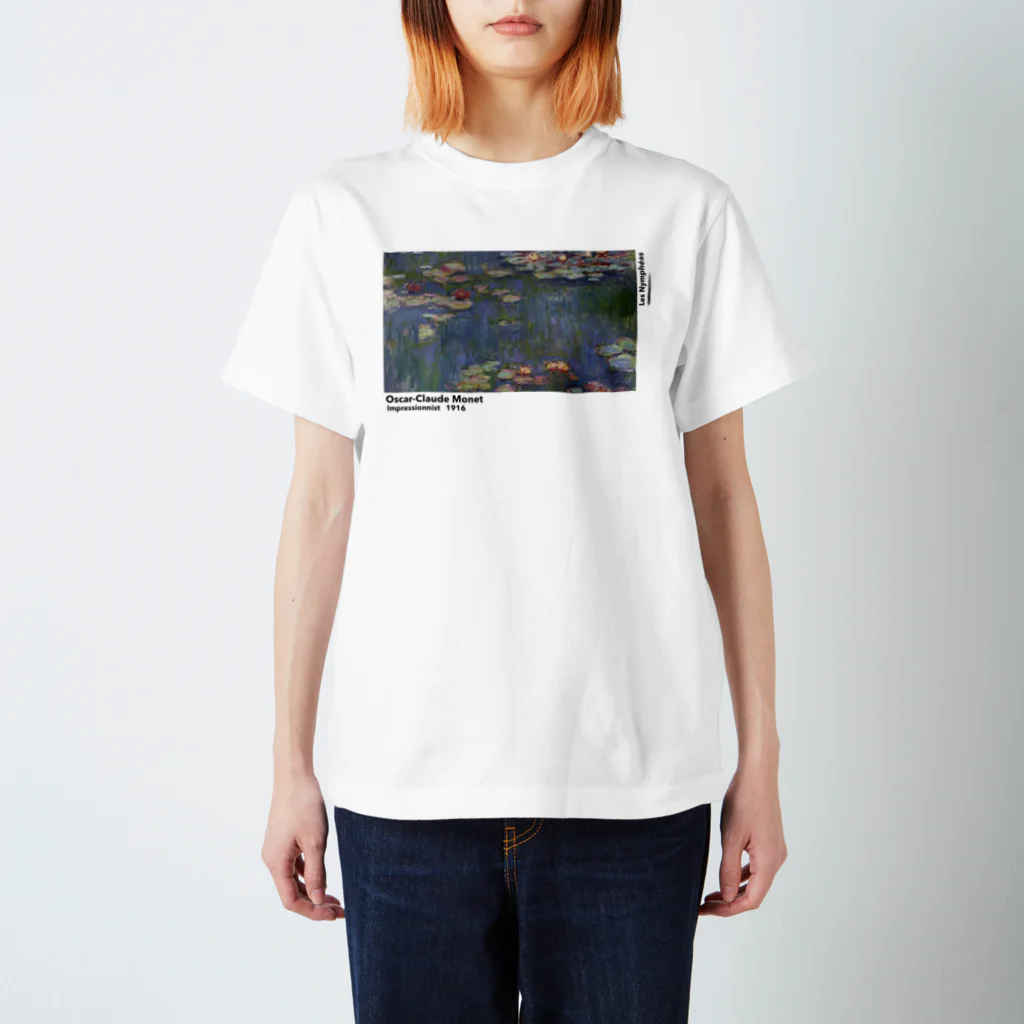 dunnoのクロード・モネT スタンダードTシャツ