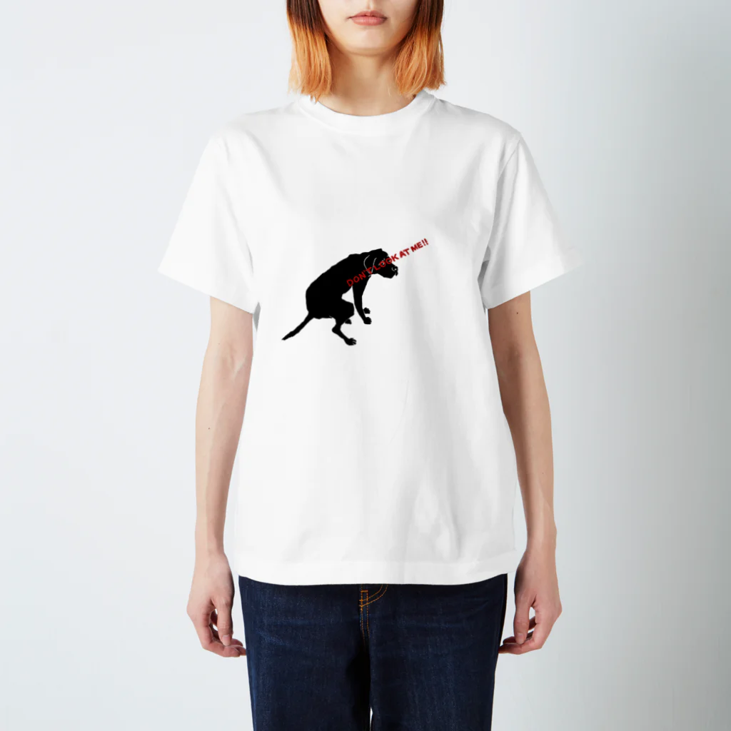 sayako_illustrationのWanda／don't  look at me!! Regular Fit T-Shirt