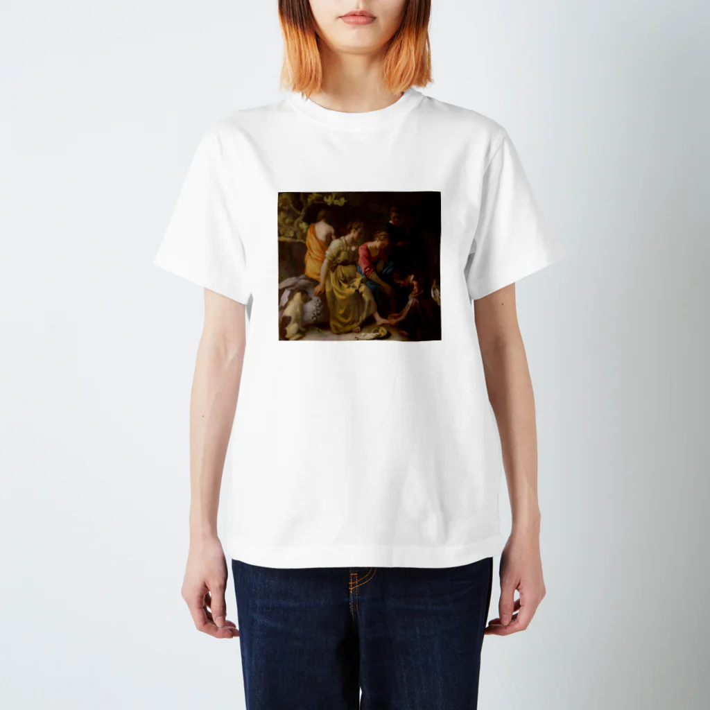 Art Baseのディアナとニンフたち / フェルメール(Diana and her Companions 1654) Regular Fit T-Shirt