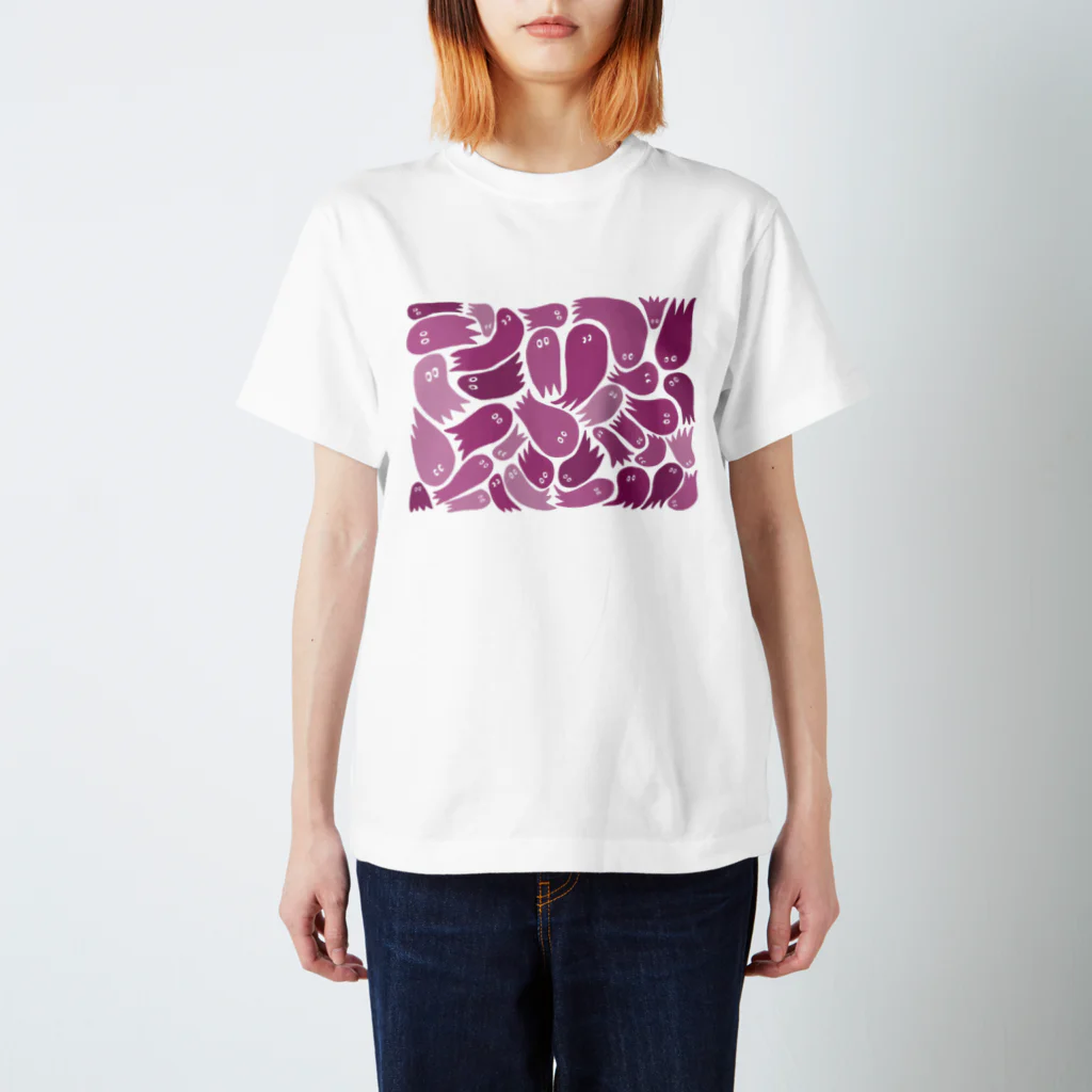 wakame.monsterのおばピンク Regular Fit T-Shirt