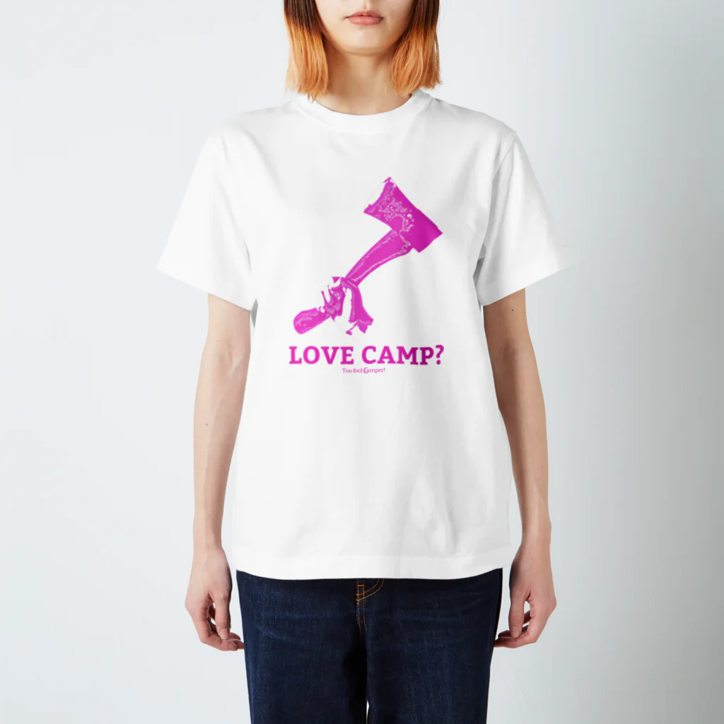 Too fool campers Shop!のHatchet(ピンク) スタンダードTシャツ