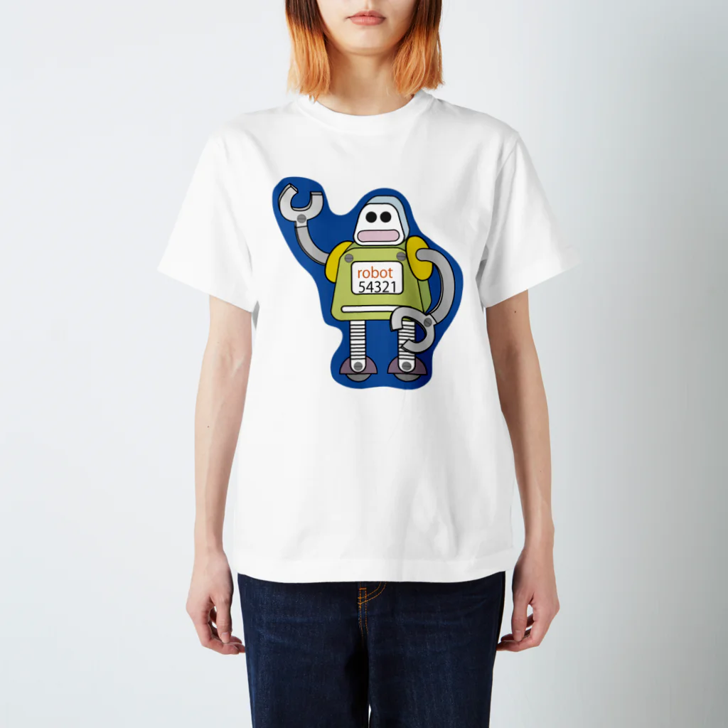 katagami849のrobo(blue) スタンダードTシャツ