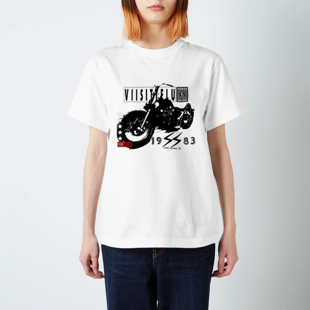 P WORLDのVIISITTELU rideも スタンダードTシャツ