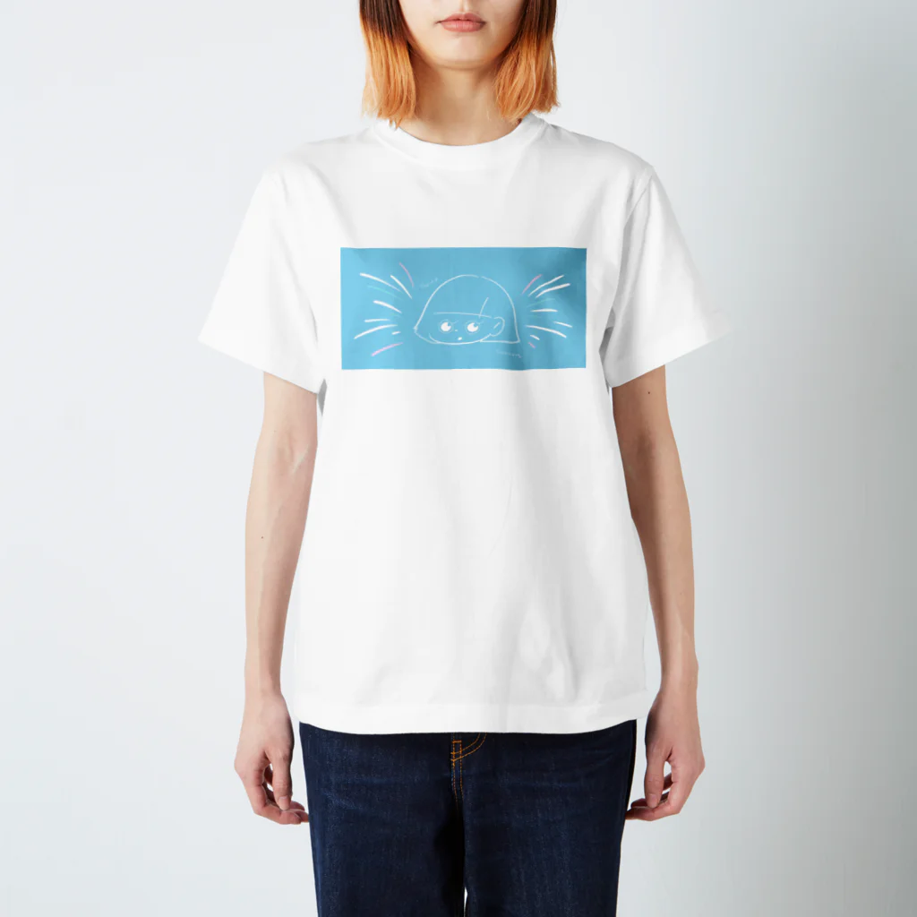 おみせのふゆみちゃんサマーTシャツ（みずいろ） Regular Fit T-Shirt