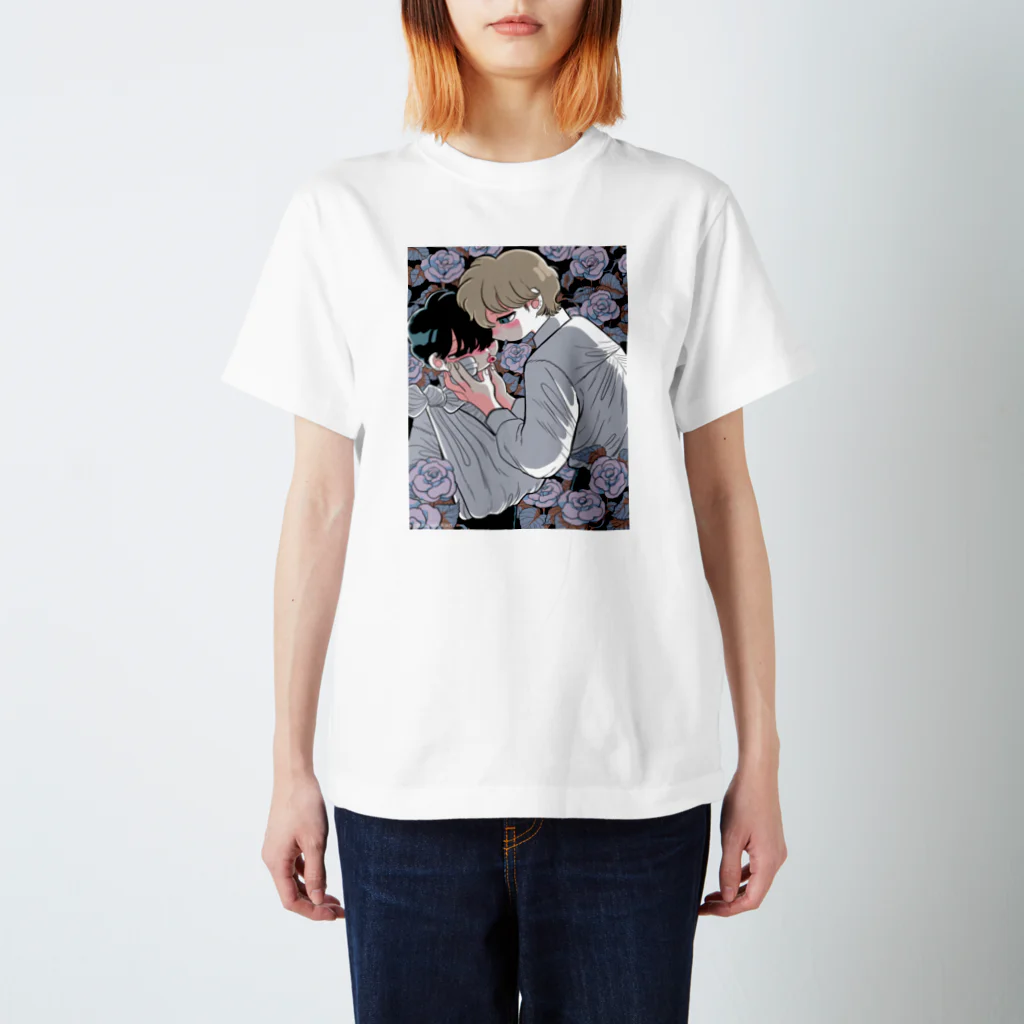 豚箱の薔薇の花 スタンダードTシャツ