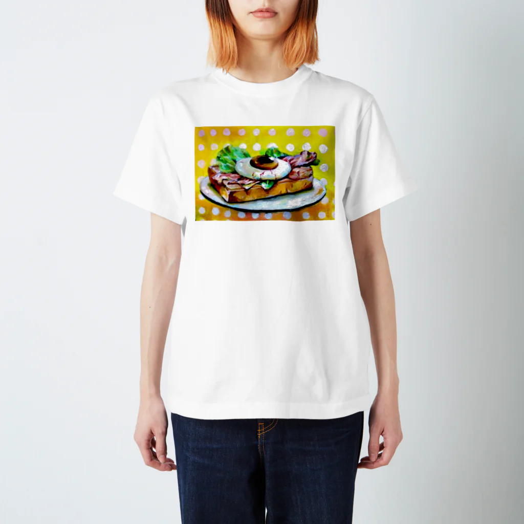 カコの目玉焼き スタンダードTシャツ