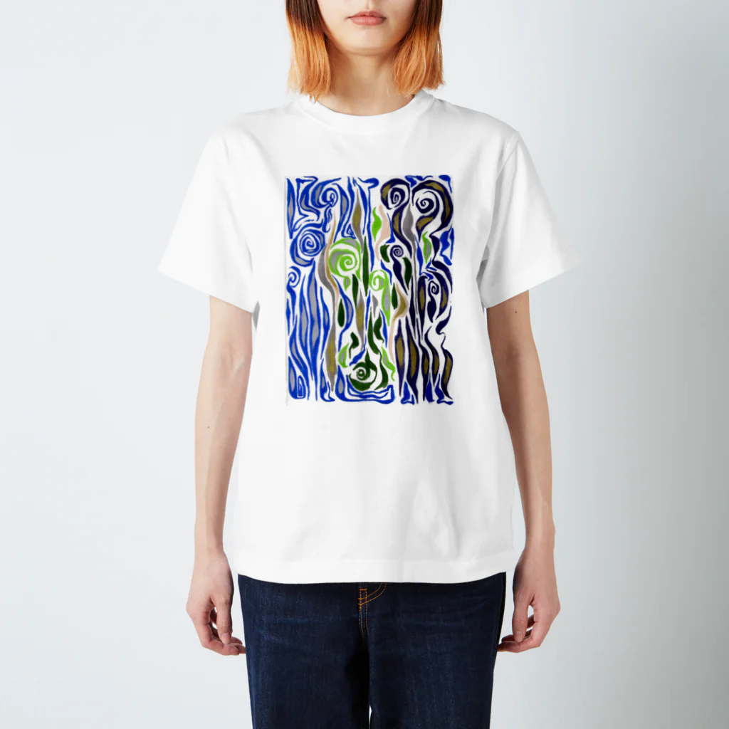 Yo+Ichiro.Universe.ArtのCommunication NetWorker Regular Fit T-Shirt