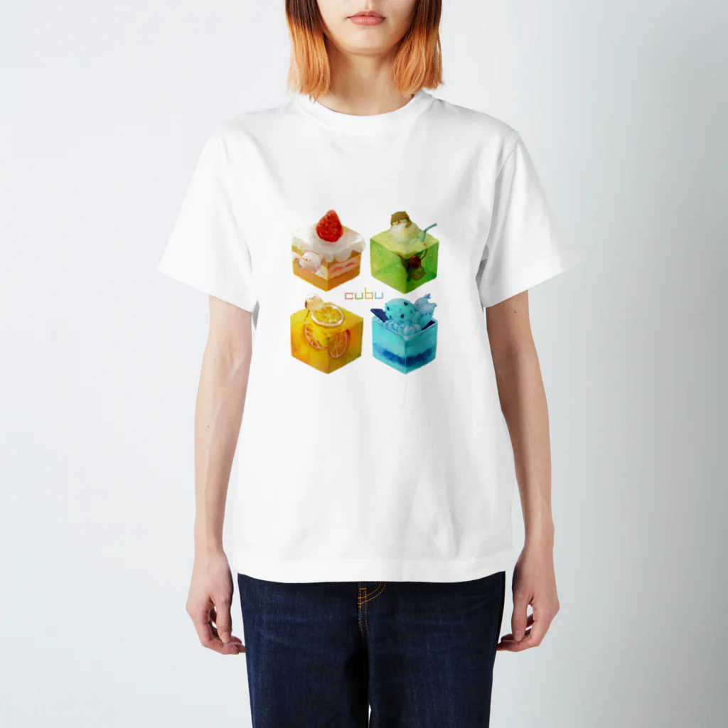 4restのCUBE スタンダードTシャツ