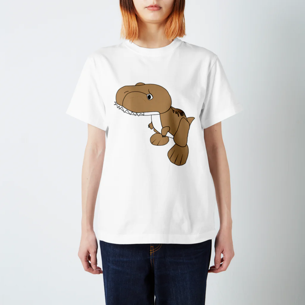 FULLNESSのぬいぐるみ恐竜 Regular Fit T-Shirt