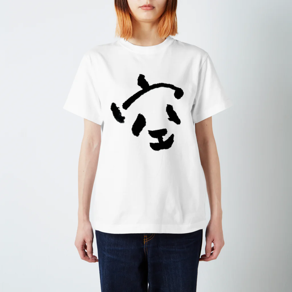 おみの空パンダ スタンダードTシャツ