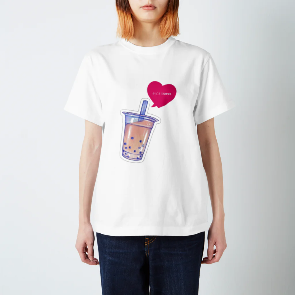 Sakuranboのタピオカ スタンダードTシャツ