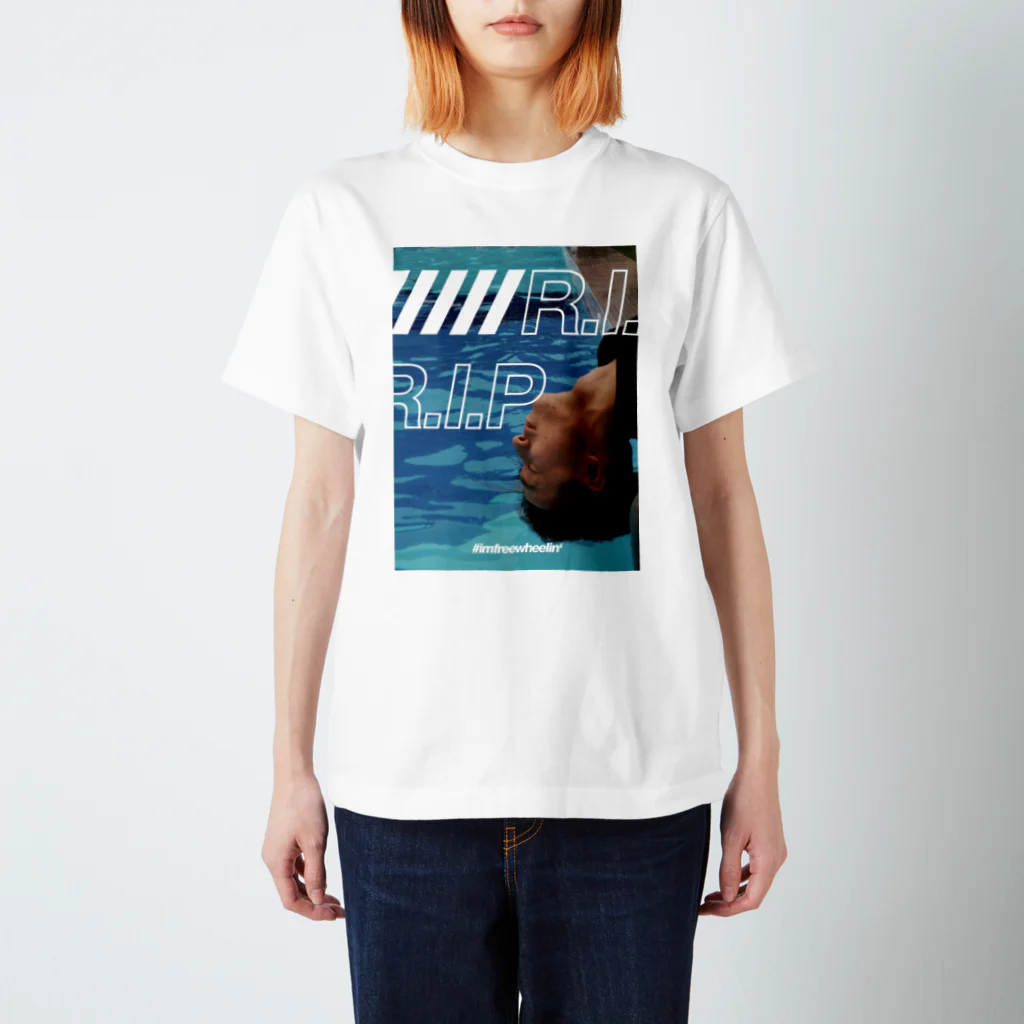 #imfreewheelin'のdead in the pool. スタンダードTシャツ