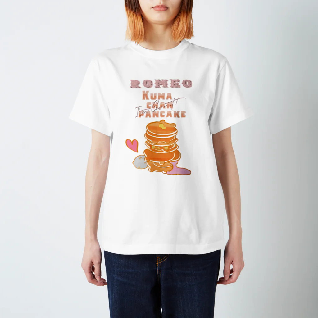 SHOP ROMEO　のRomeo kumachan pancake スタンダードTシャツ