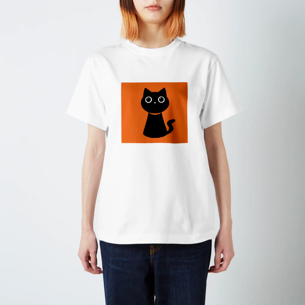 タツノコ。のくろねこ スタンダードTシャツ