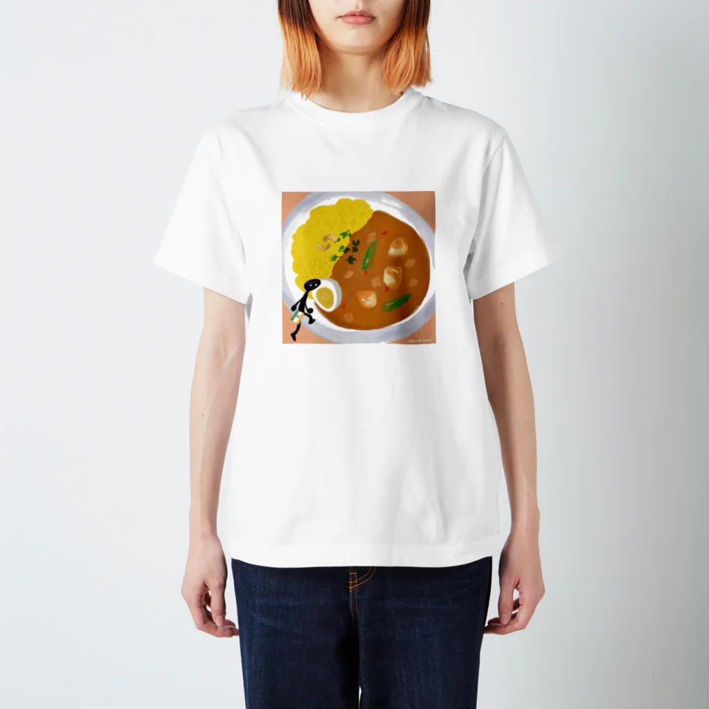 ayushopの美味しいカレー Regular Fit T-Shirt