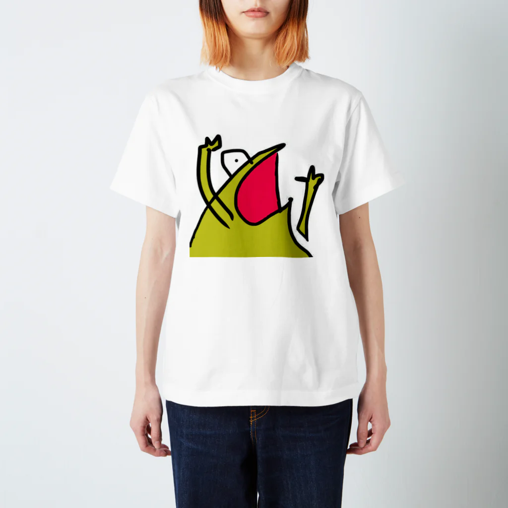 ささみ肉之助のぬペちょリーヌくん スタンダードTシャツ