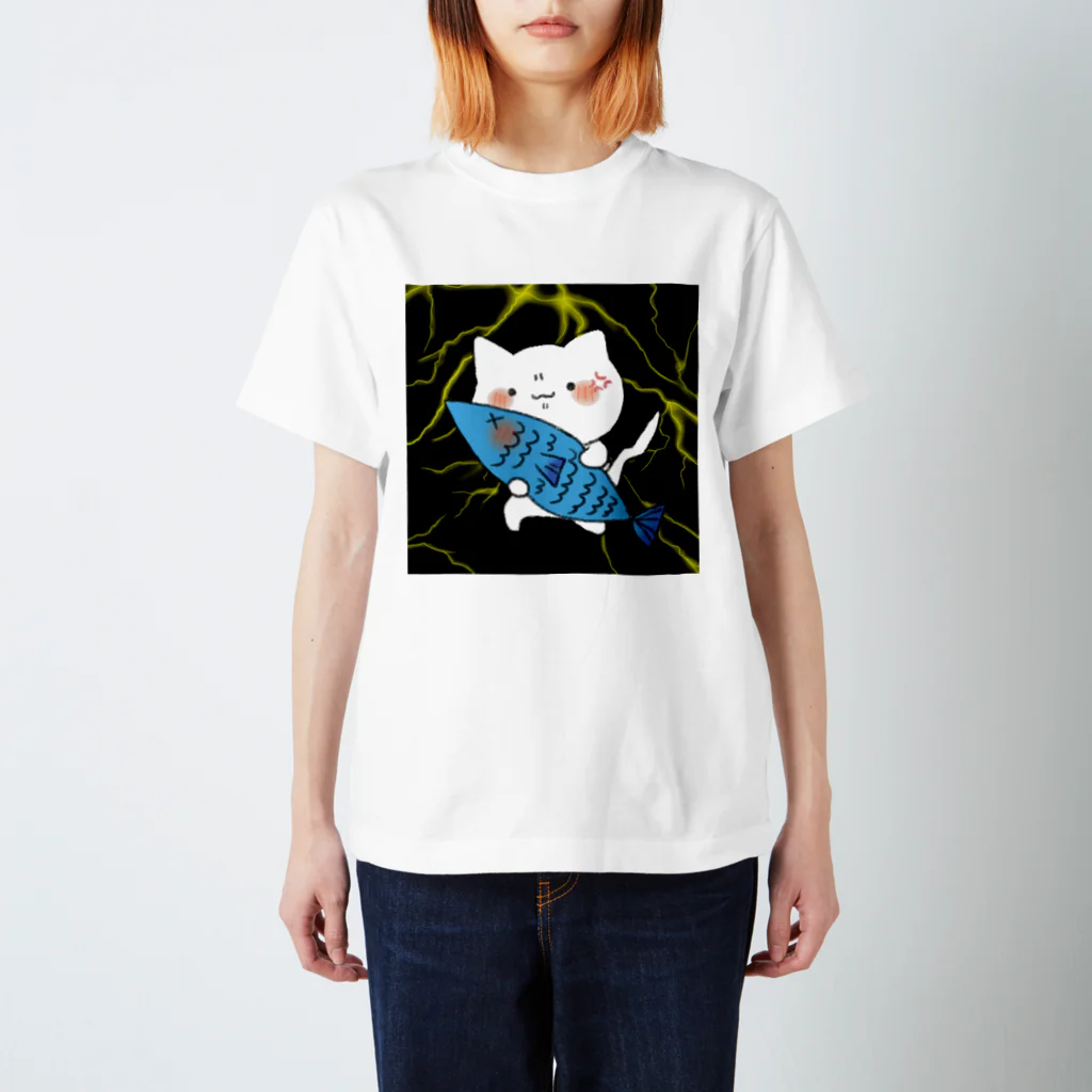 Rainのおこネコ Regular Fit T-Shirt